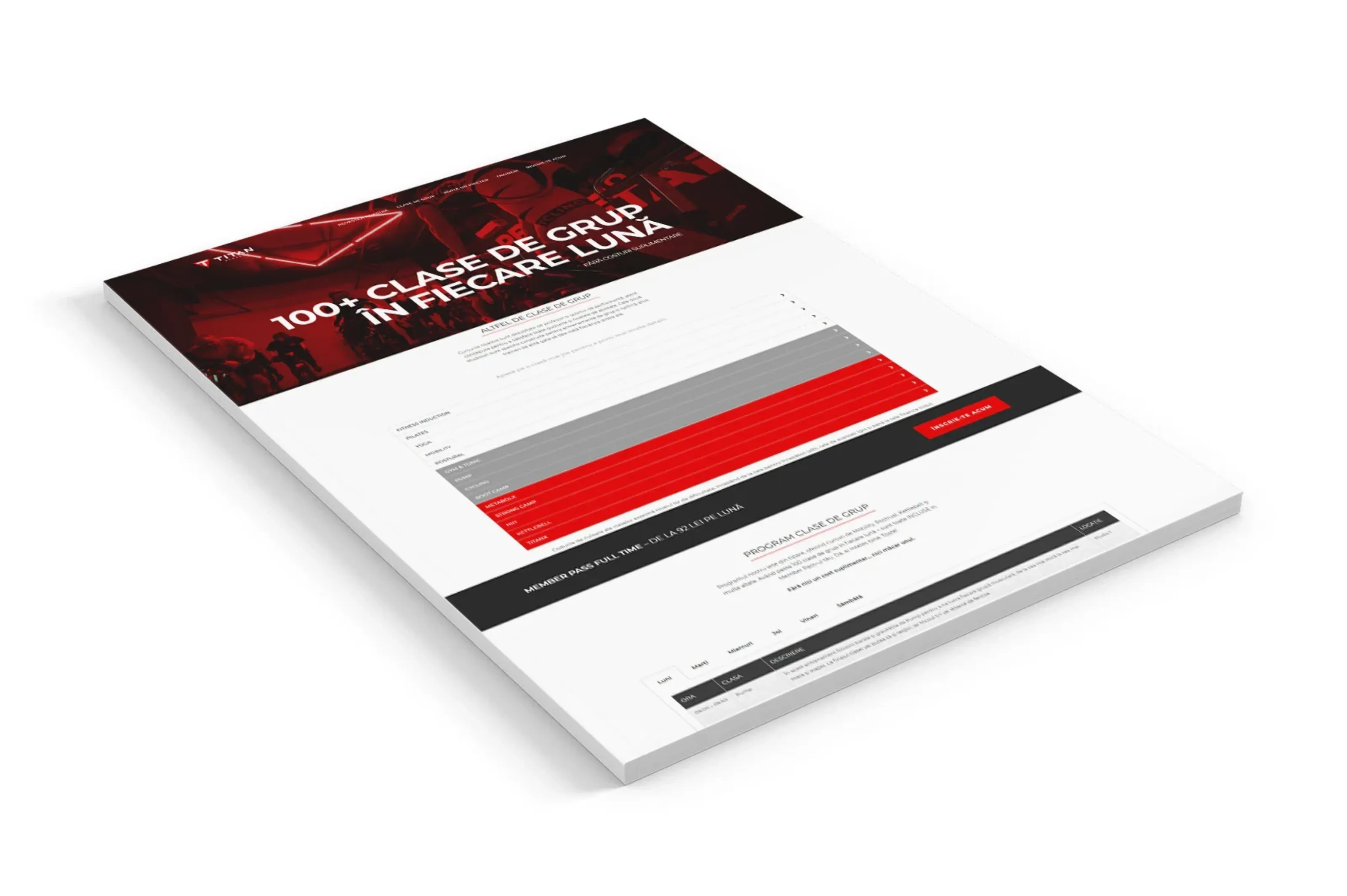 Screenshot website 3 pentru Titan Academy