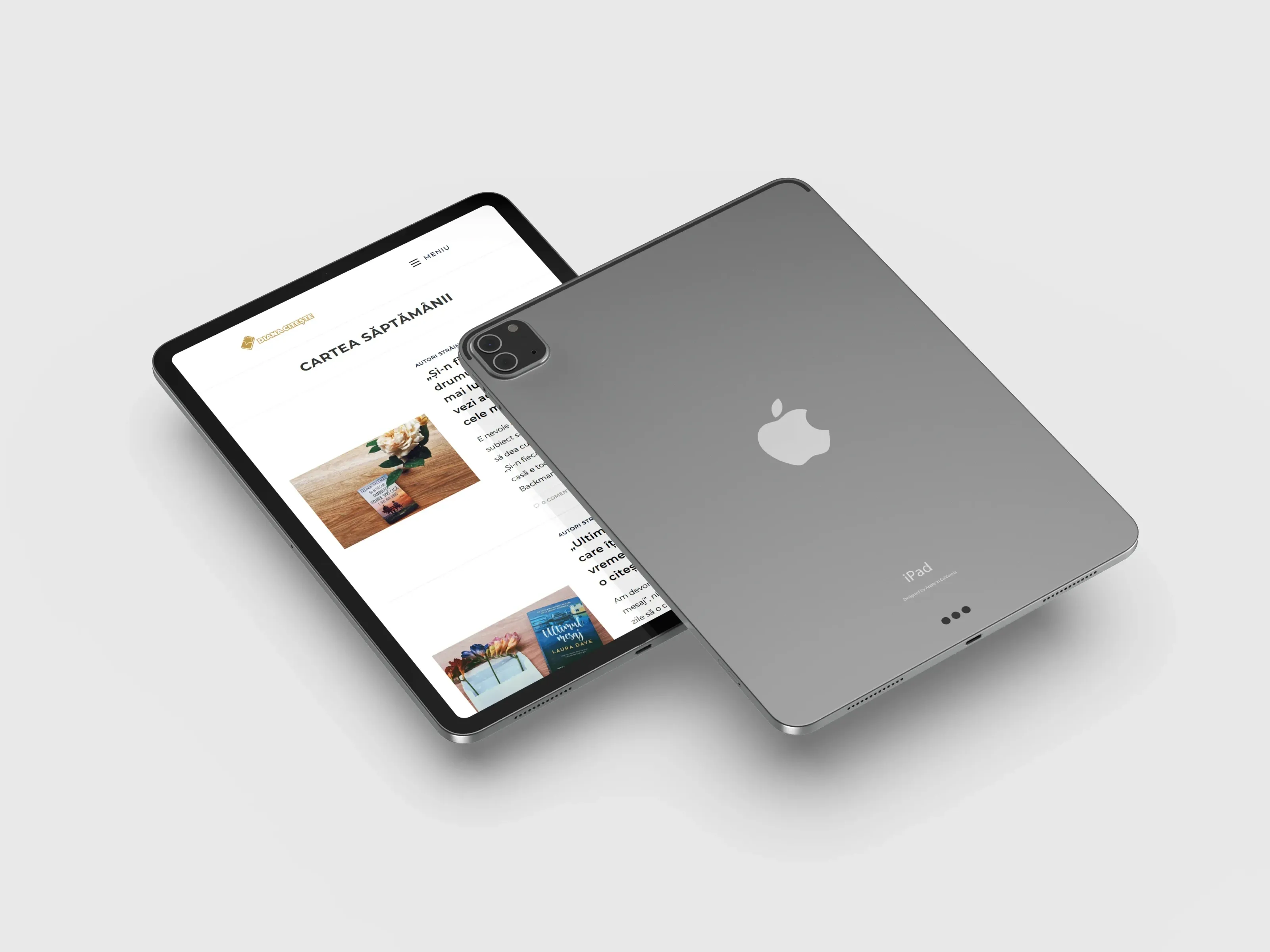 Screenshot website 6 pentru Diana Citește