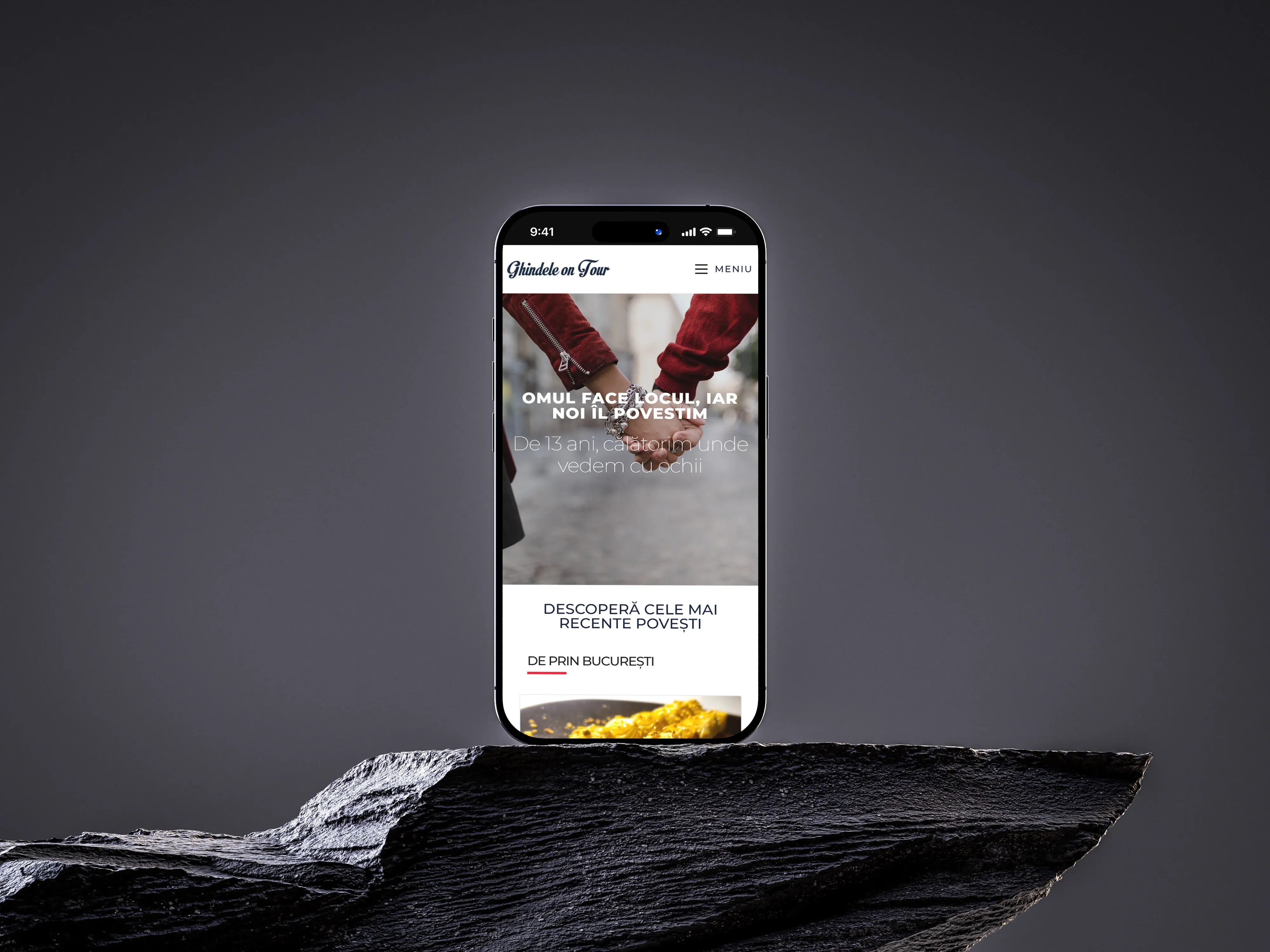 Screenshot website 8 pentru Ghindele On Tour