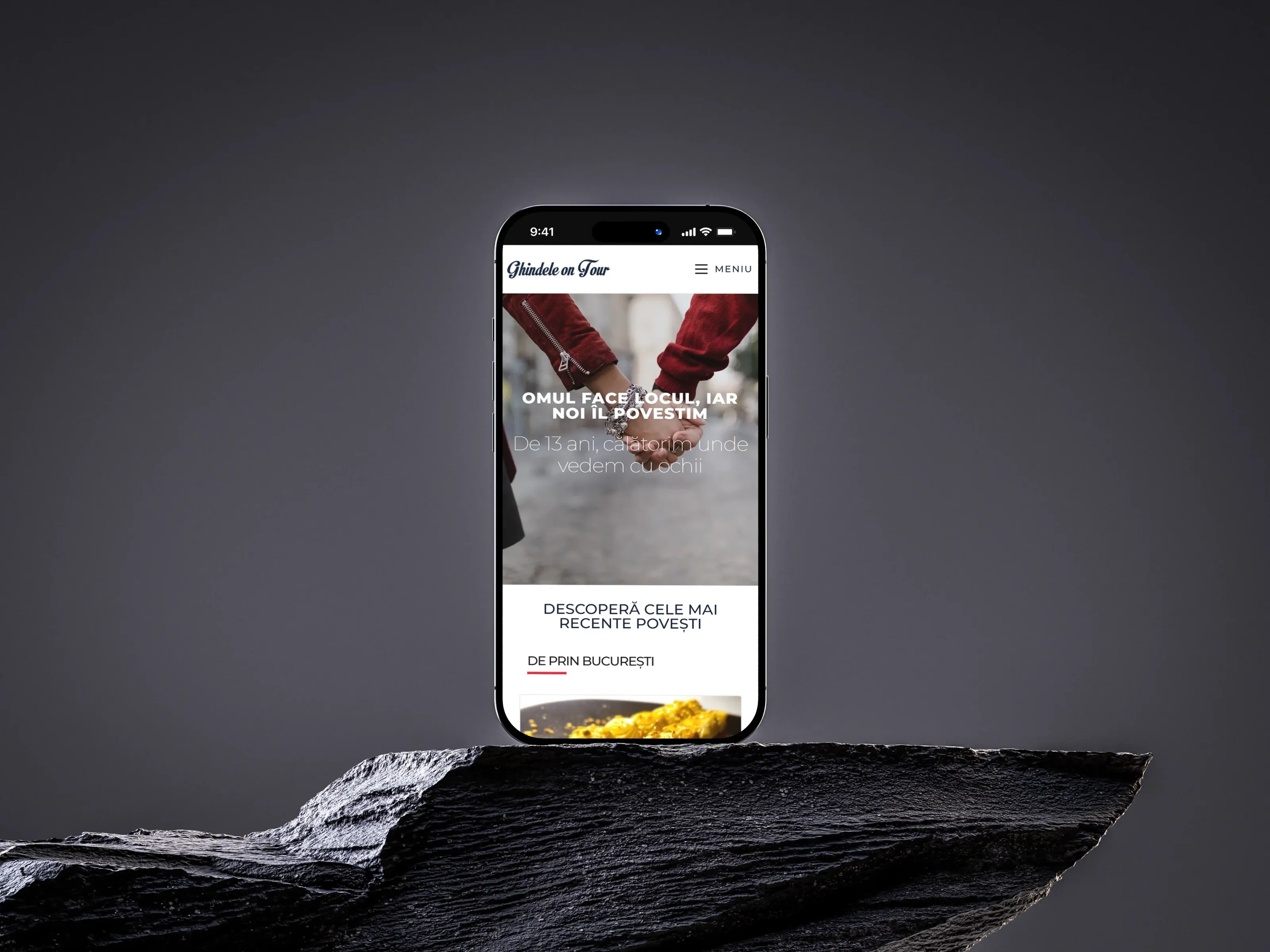 Screenshot website 8 pentru Ghindele On Tour