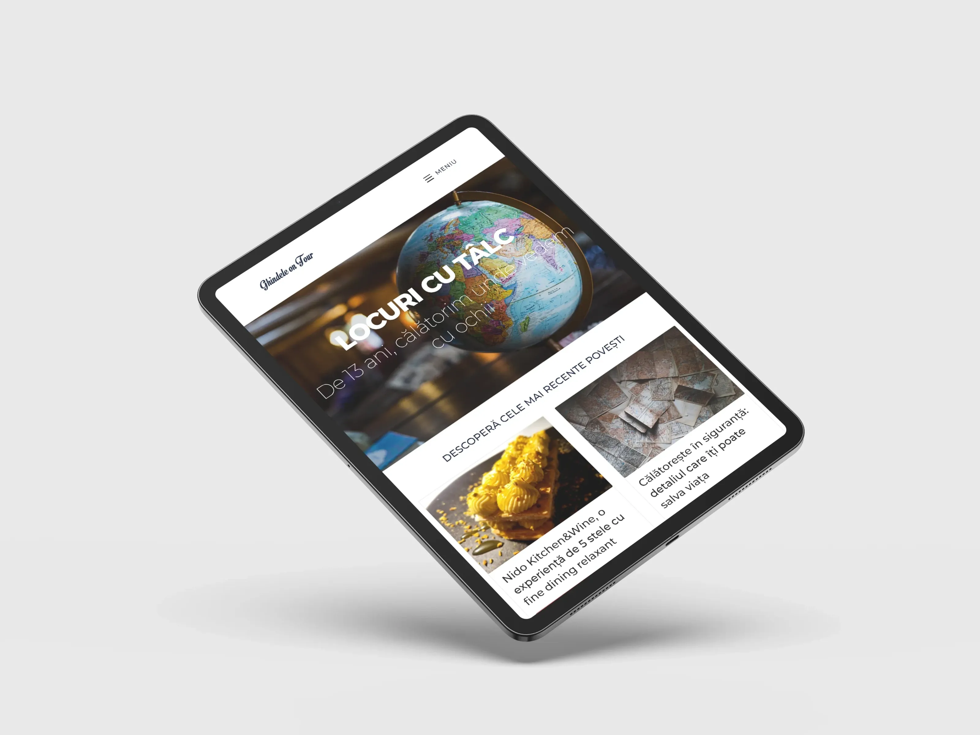 Screenshot website 6 pentru Ghindele On Tour