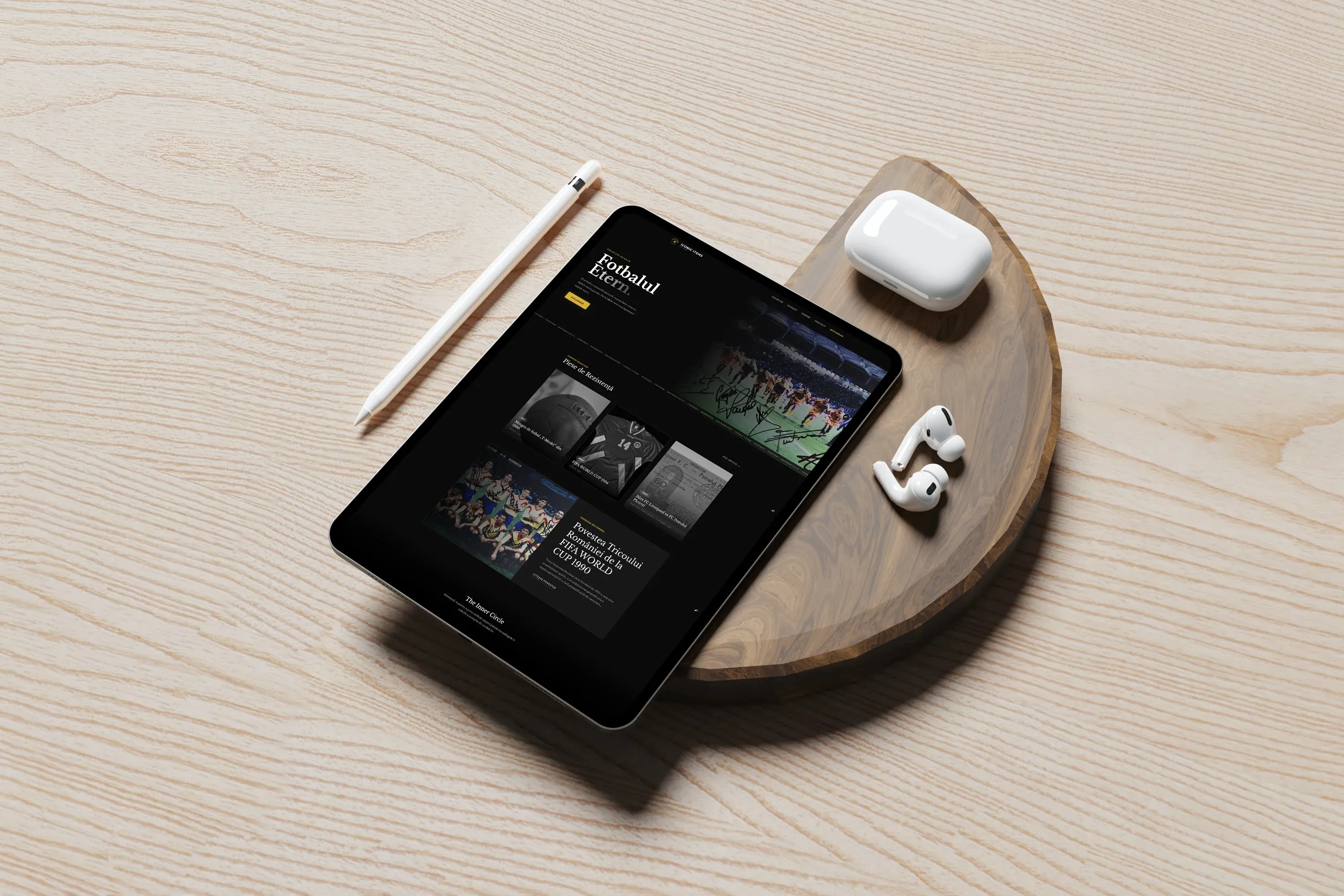 IconicItems pe Tabletă