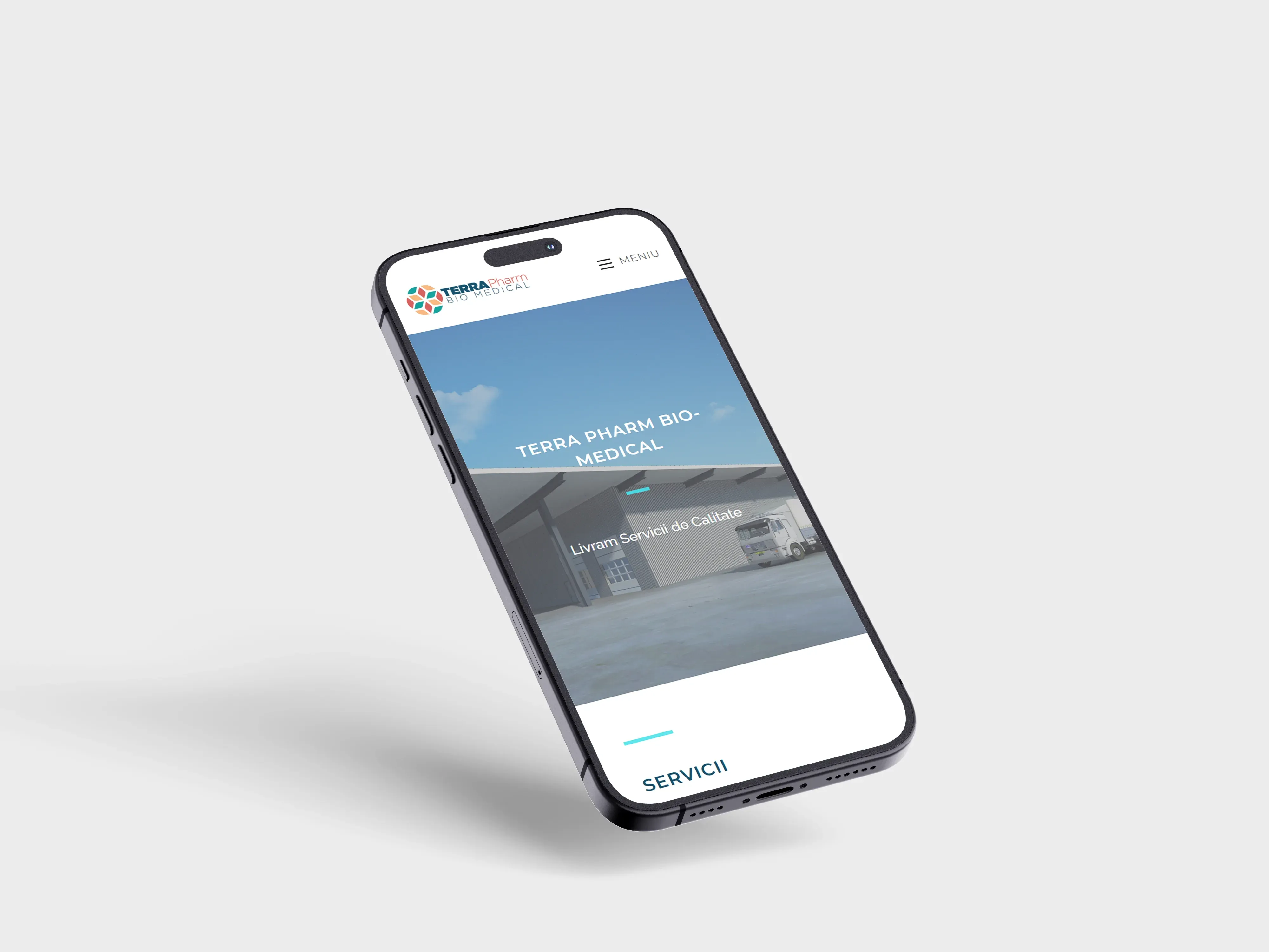 Screenshot website 9 pentru Parteneriat de 8 Ani: Succesul Continuu al Terrapharm Bio