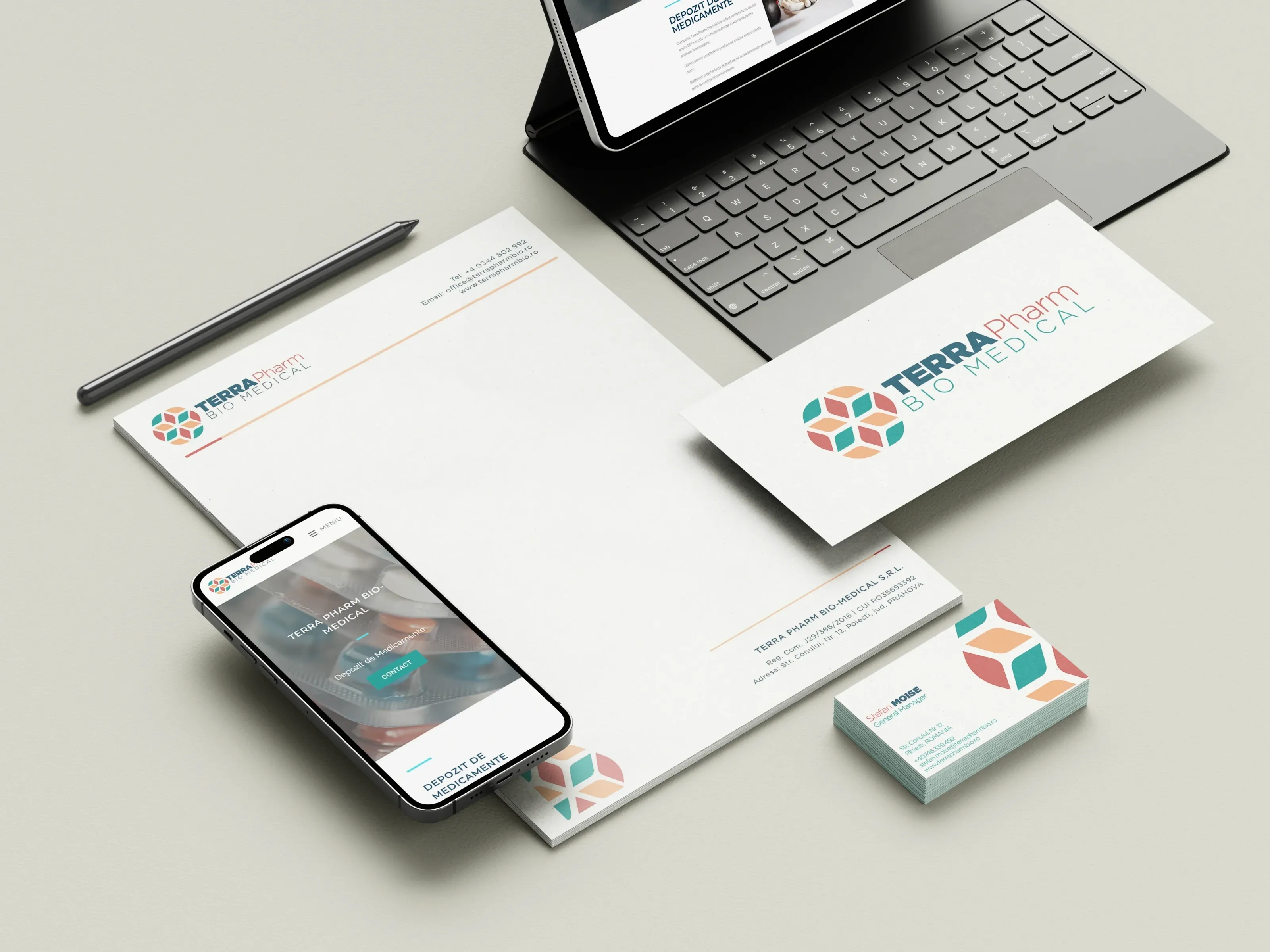 Screenshot website 13 pentru Parteneriat de 8 Ani: Succesul Continuu al Terrapharm Bio