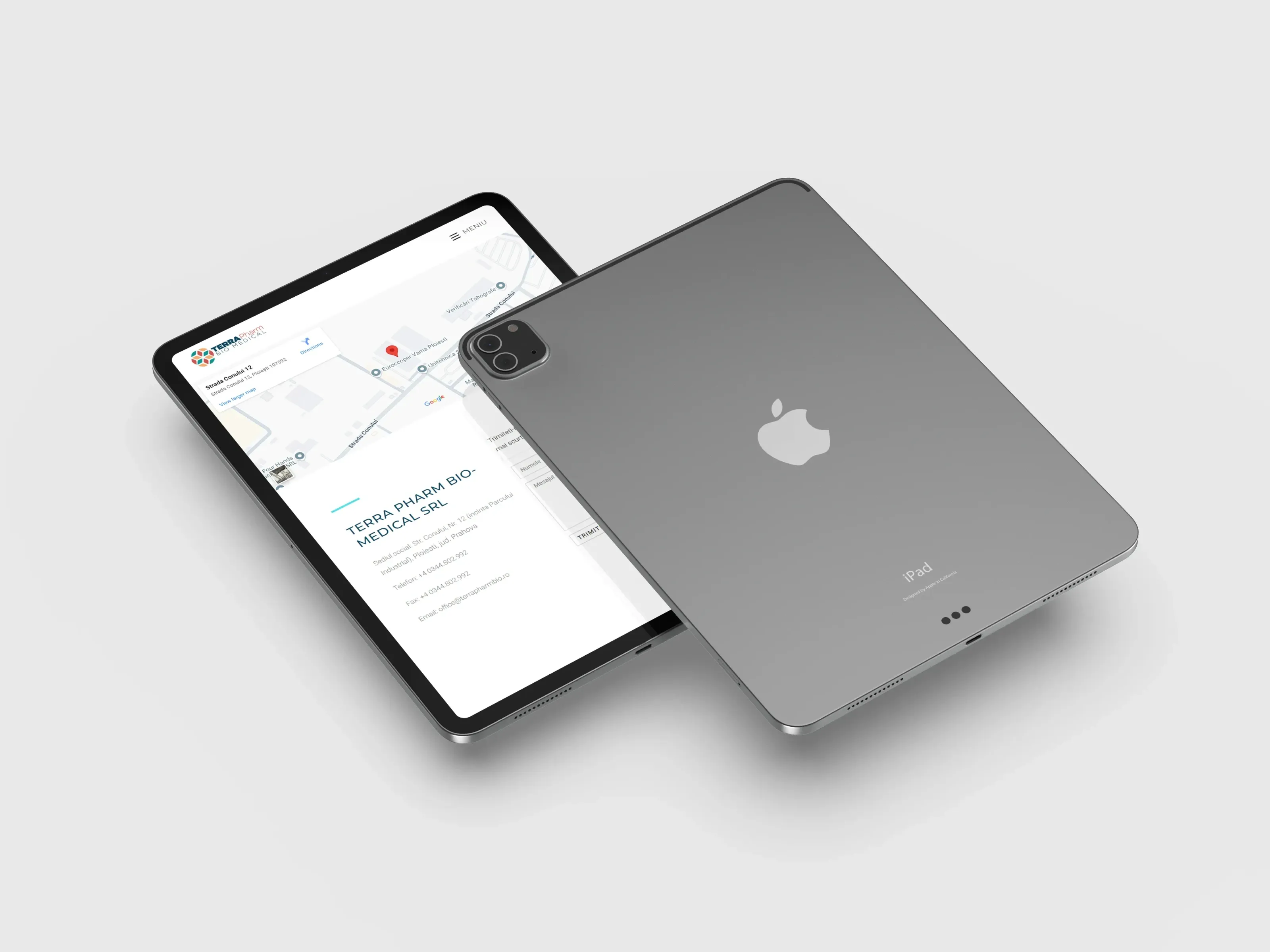 Screenshot website 6 pentru Parteneriat de 8 Ani: Succesul Continuu al Terrapharm Bio