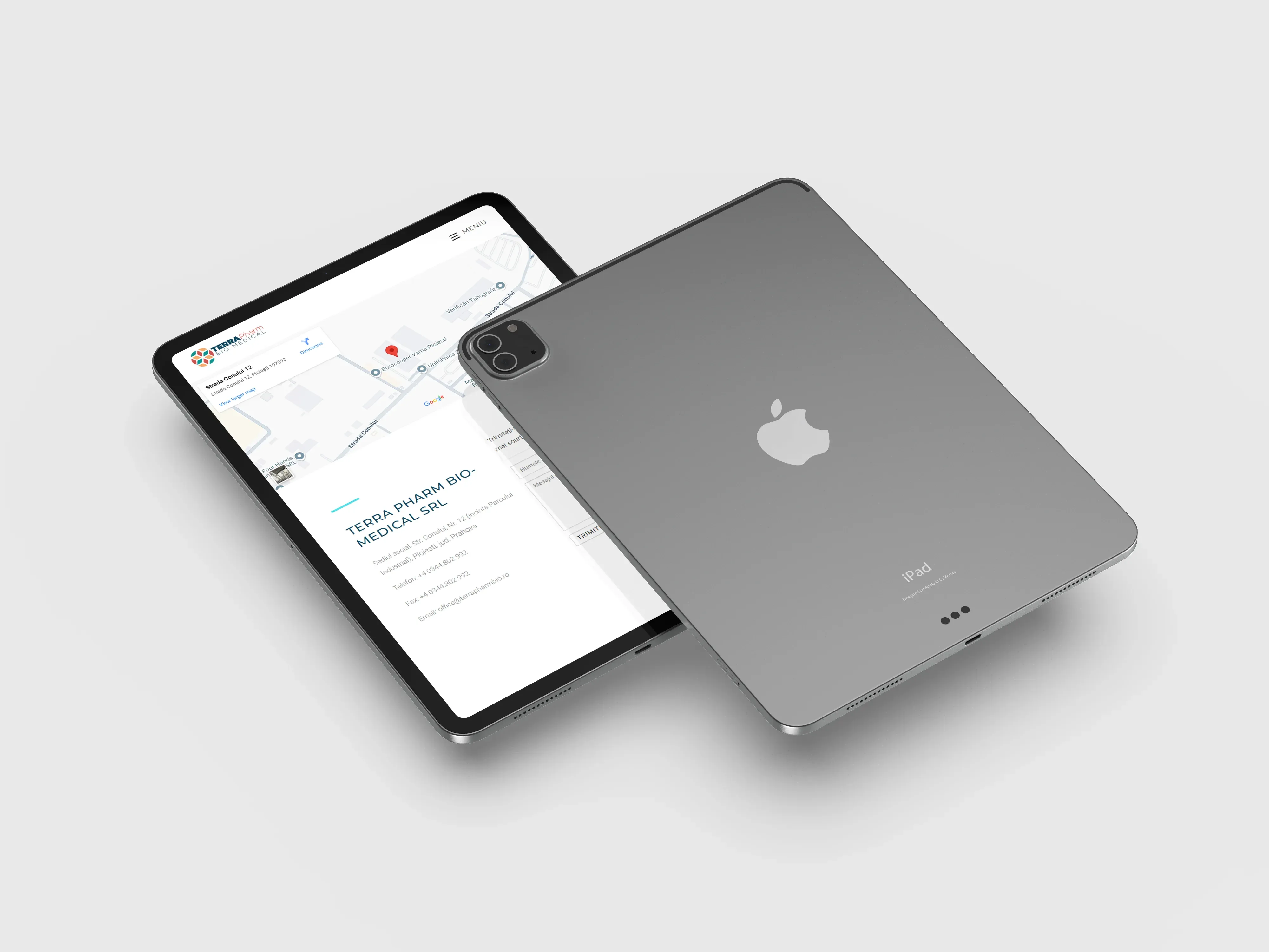 Screenshot website 6 pentru Parteneriat de 8 Ani: Succesul Continuu al Terrapharm Bio