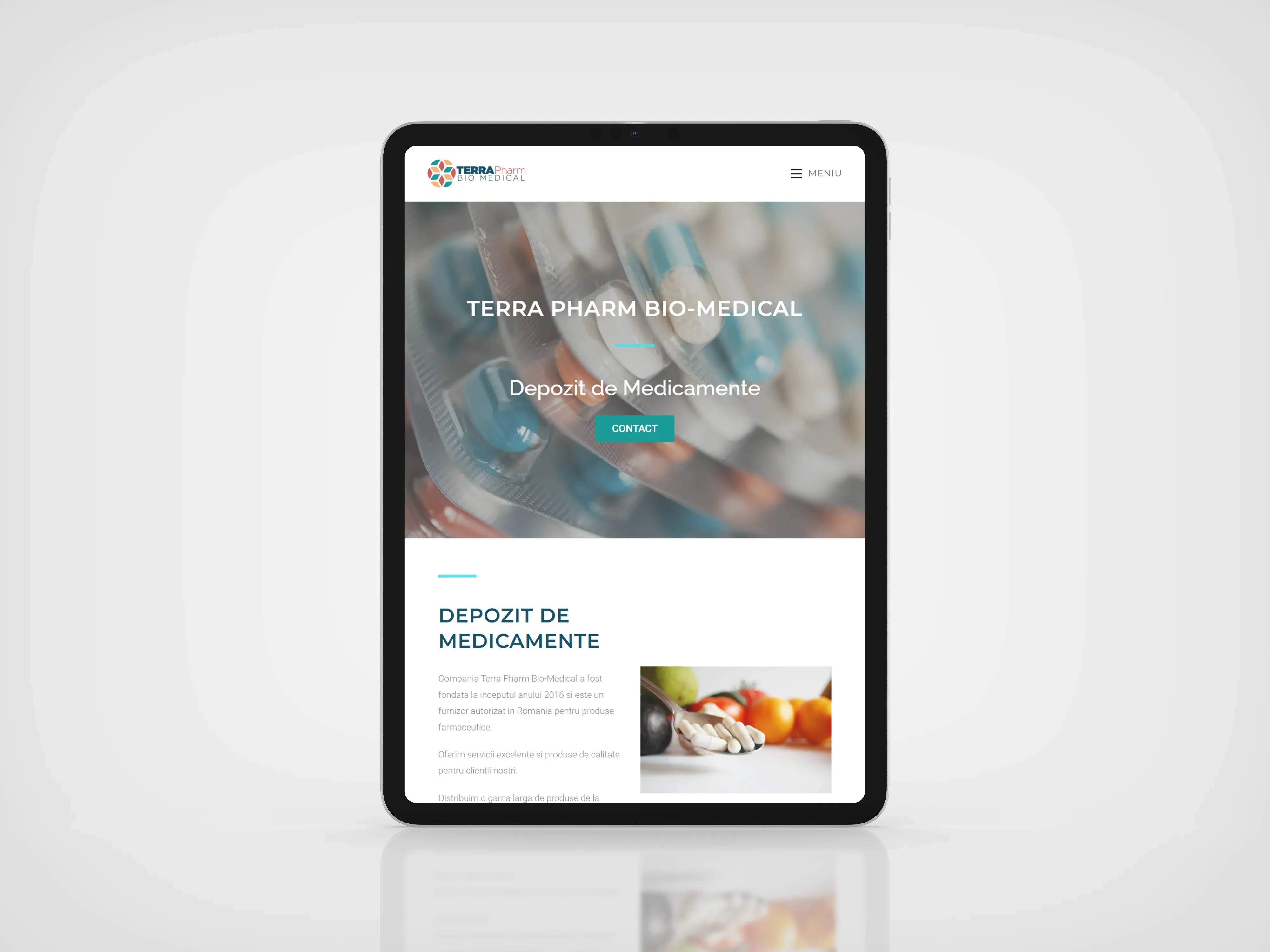 Screenshot website 4 pentru Parteneriat de 8 Ani: Succesul Continuu al Terrapharm Bio